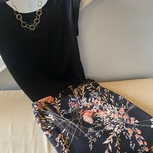 Talbots A-line Linen Skirt